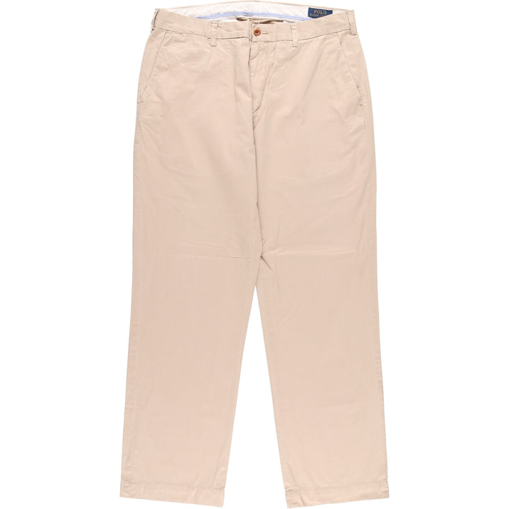 Ralph Lauren POLO RALPH LAUREN CLASSIC FIT cotton pants, men's size W35 cotton Beige type Vintage Second Hand