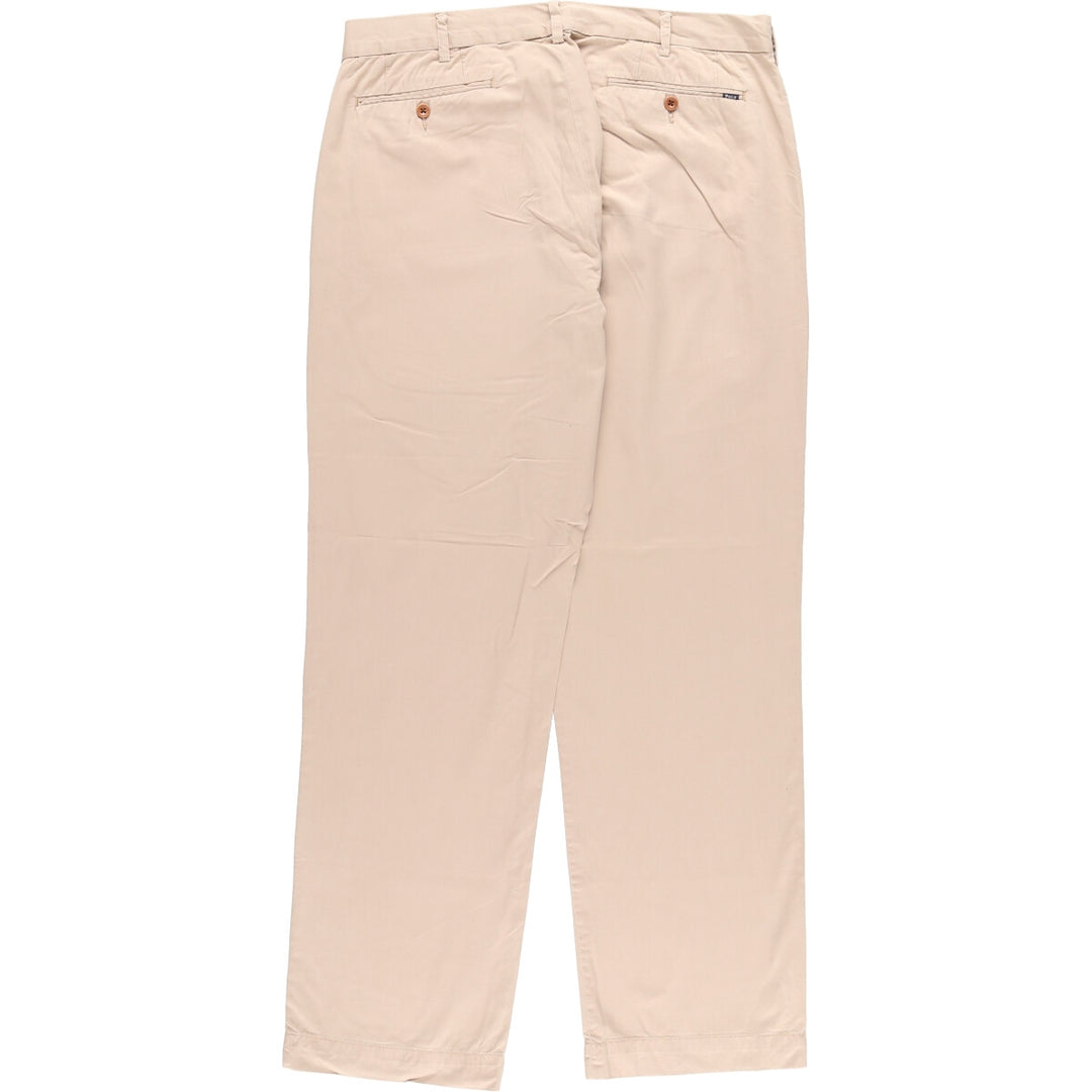 Ralph Lauren POLO RALPH LAUREN CLASSIC FIT cotton pants, men's size W35 cotton Beige type Vintage Second Hand