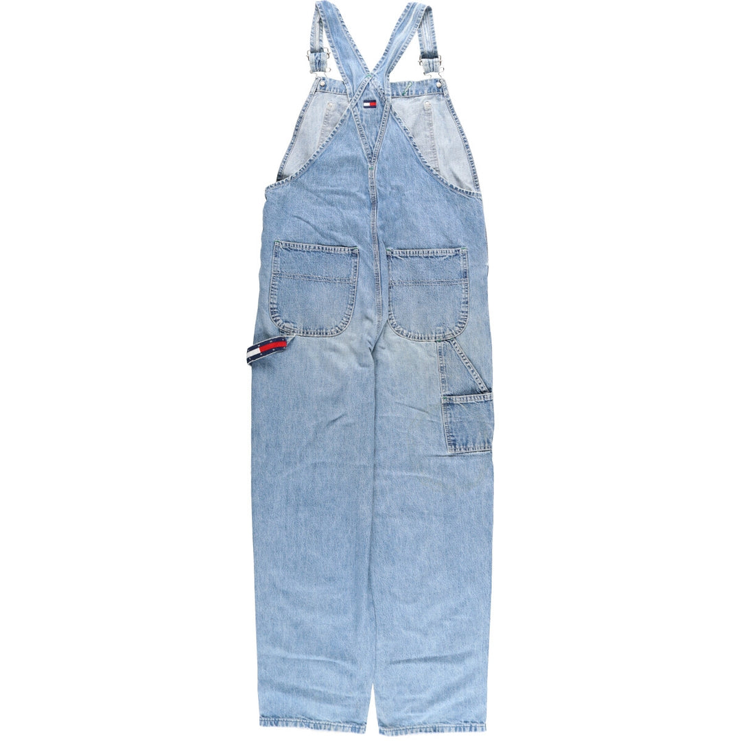 90'S Tommy Hilfiger denim overalls, made in Canada, men's XL size, vintage /eaa471541