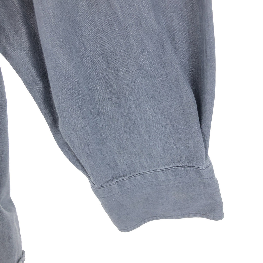 Burberry's BURBERRY LONDON long sleeve button down shirt made in USA men's XL size /eaa471605