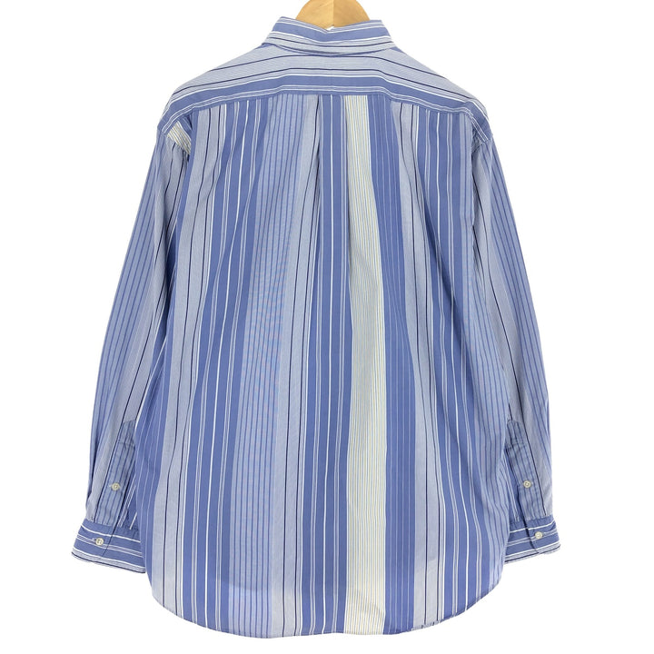 Ralph Lauren BLAIRE long sleeve button down striped shirt, men's size L / eaa471639