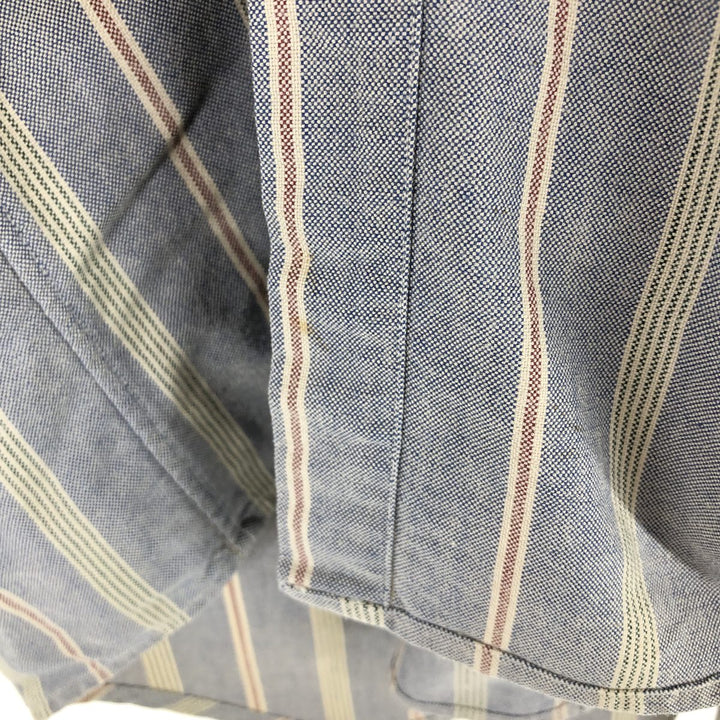 Ralph Lauren long sleeve button down striped shirt, men's size L / eaa471643