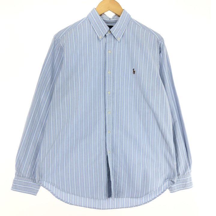 Ralph Lauren Classic Fit Long Sleeve Button Down Striped Shirt Men's Size L / eaa471644