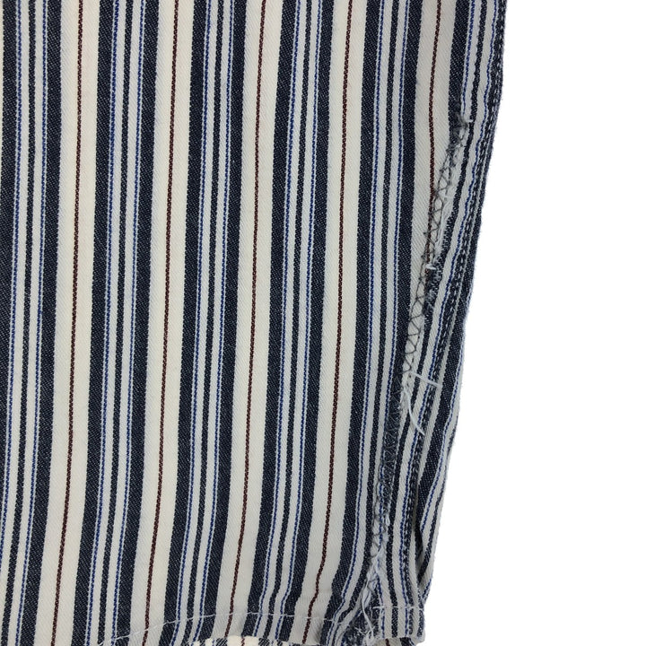 90'S GAP Old Gap Long Sleeve Cotton Striped Shirt Men's L Size Vintage /eaa471652