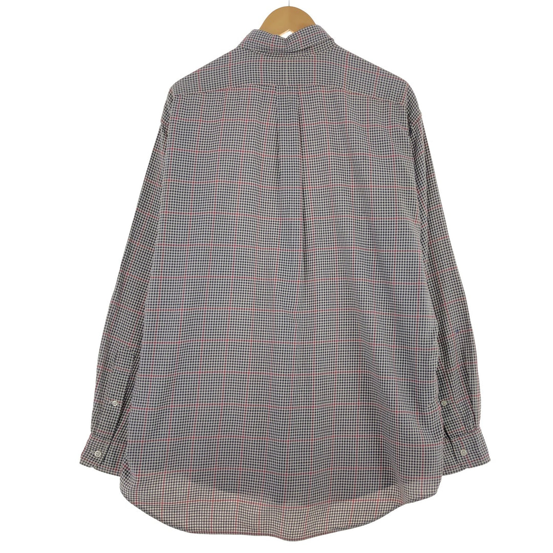 Ralph Lauren BLAKE long sleeve button down check shirt men's size L / eaa471681