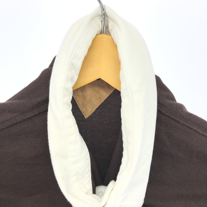 Tommy Hilfiger TOMMY HILFIGER Border Pattern Long Sleeve Rugby Shirt Men's L size / eaa471705