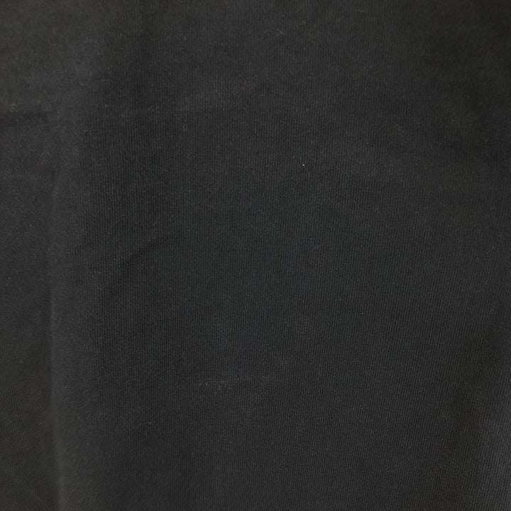 Tommy Hilfiger Border Pattern Crazy Pattern Long Sleeve Rugby Shirt, Men's XL cotton black type Vintage Second Hand