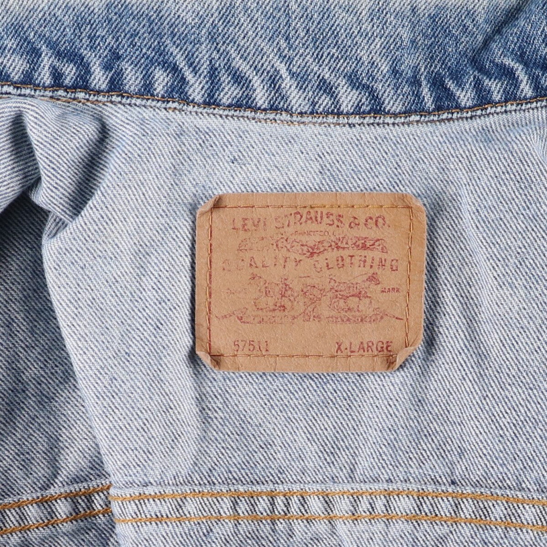 Levi's 57511 denim jacket, denim jacket, men's XL size / eaa471750