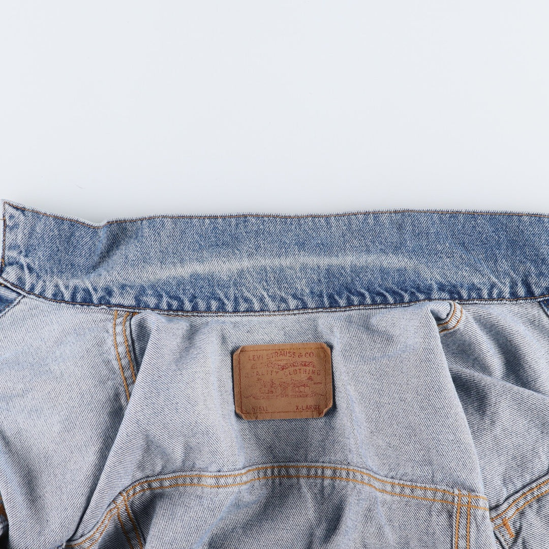 Levi's 57511 denim jacket, denim jacket, men's XL size / eaa471750