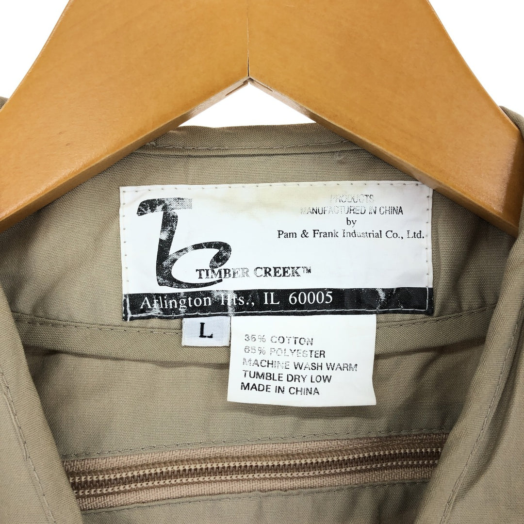 TIMBER CREEK Fishing Vest Men's L size /eaa471751