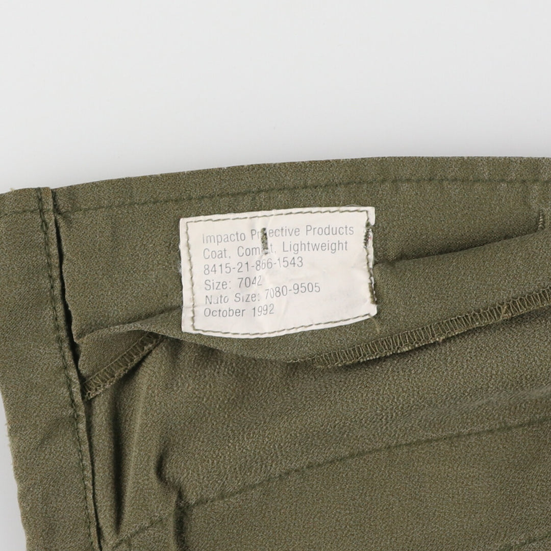 90'S Canadian Military Genuine MK2 Military Combat Jacket 7042 Men's M Size Vintage /eaa471759