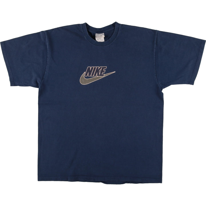 00'S Nike Logo Print T-shirt Men's L size /eaa471825