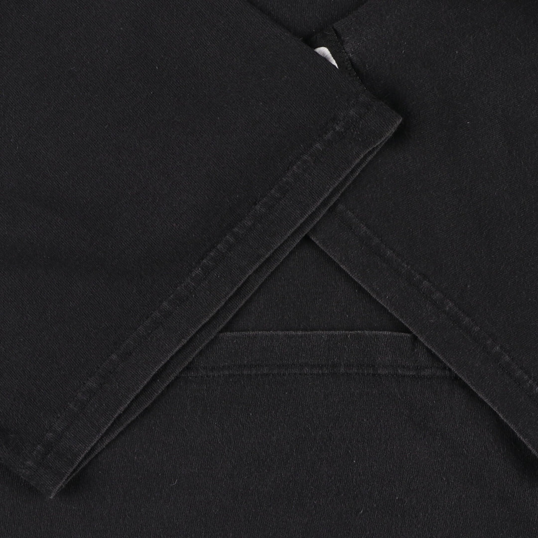 Starter One Point Logo T-Shirt Men's XL cotton black type Vintage Second Hand