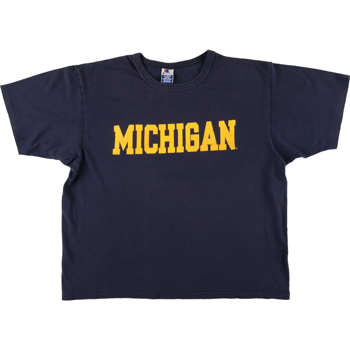 90'S Champion MICHIGAN University of Michigan College T-shirt Made in USA Men's XL Vintage /eaa471836