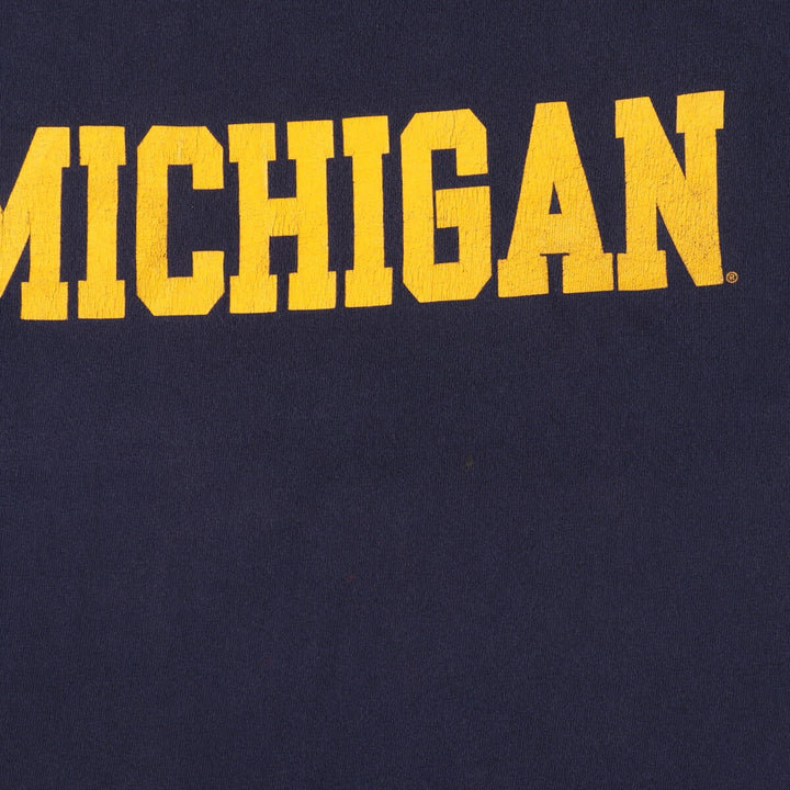 90'S Champion MICHIGAN University of Michigan College T-shirt Made in USA Men's XL Vintage /eaa471836