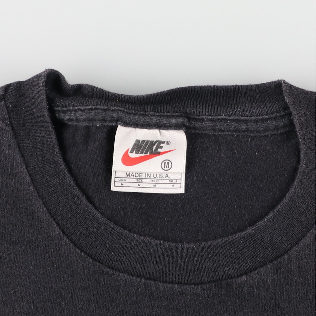 90'S Nike Logo Print T-Shirt Made in USA Men's M Size Vintage /eaa471852