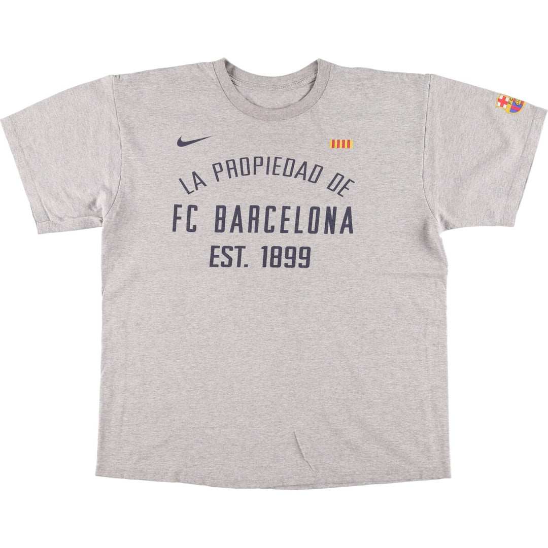 Nike LA LIGA FC BARCELONA Printed T-shirt Men's M size / eaa471860