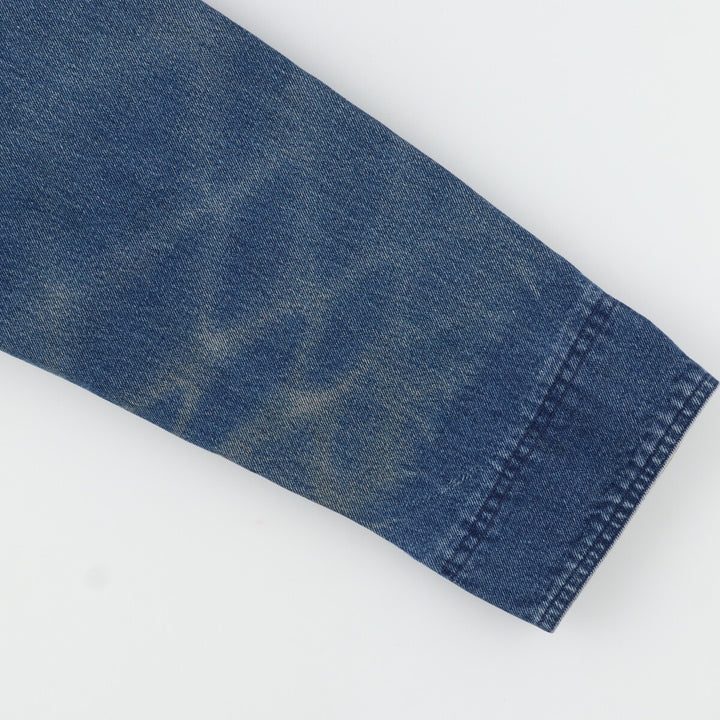 00'S LLBean Hunting Jacket Denim Coverall Women's M cotton blue type Vintage Second Hand