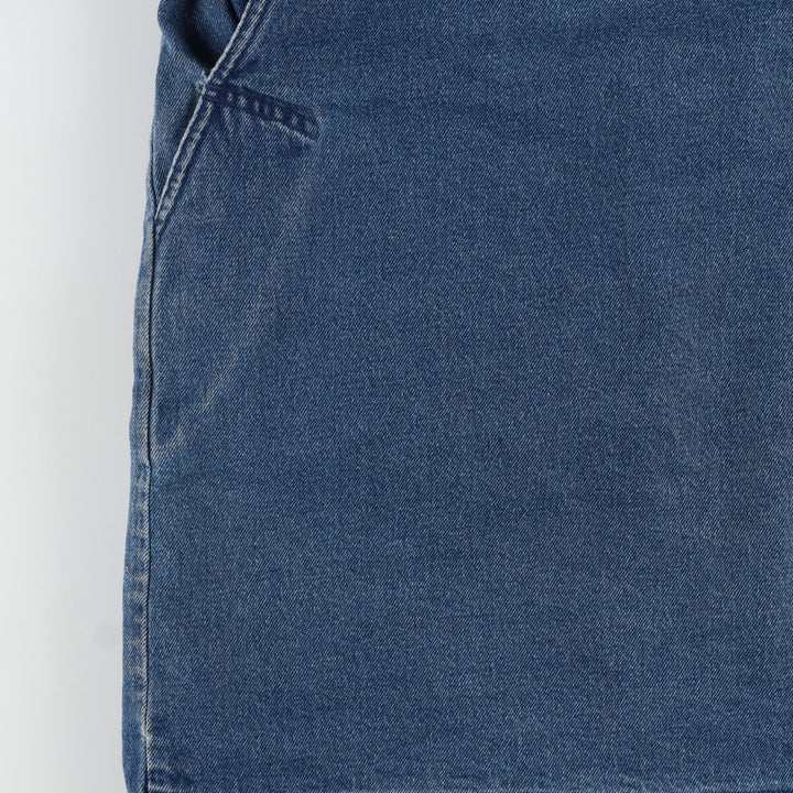 00'S LLBean Hunting Jacket Denim Coverall Women's M cotton blue type Vintage Second Hand