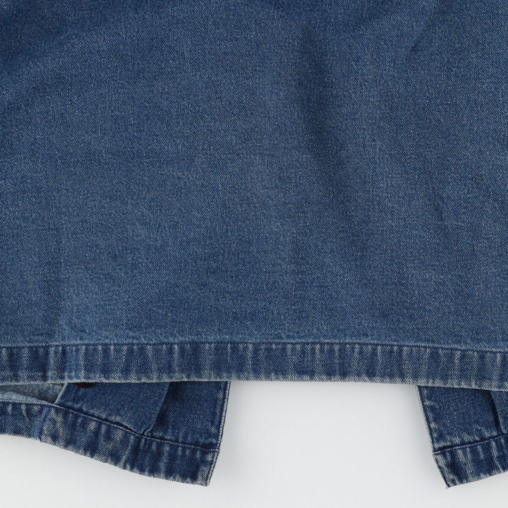 00'S LLBean Hunting Jacket Denim Coverall Women's M cotton blue type Vintage Second Hand