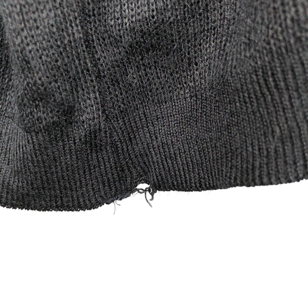 FedEx Acrylic Knit Half-Zip Sweater, Men's Size XL acrylic black type Vintage Second Hand