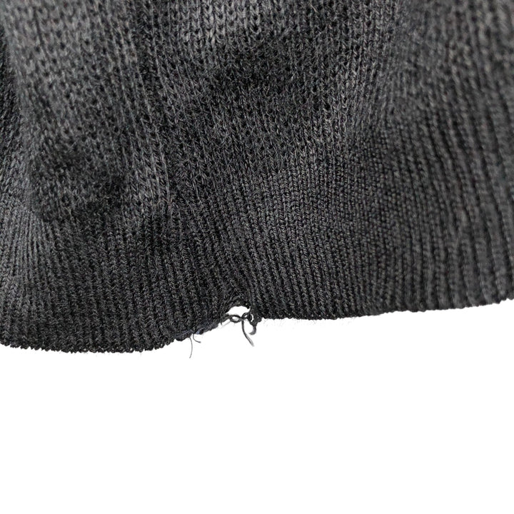 FedEx Acrylic Knit Half-Zip Sweater, Men's Size XL acrylic black type Vintage Second Hand