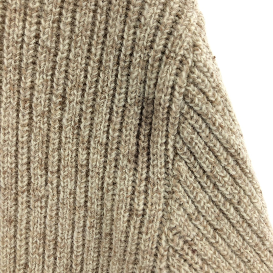 70'S Pendleton shawl collar full zip knit sweater made in USA, men's size L, vintage /eaa472011
