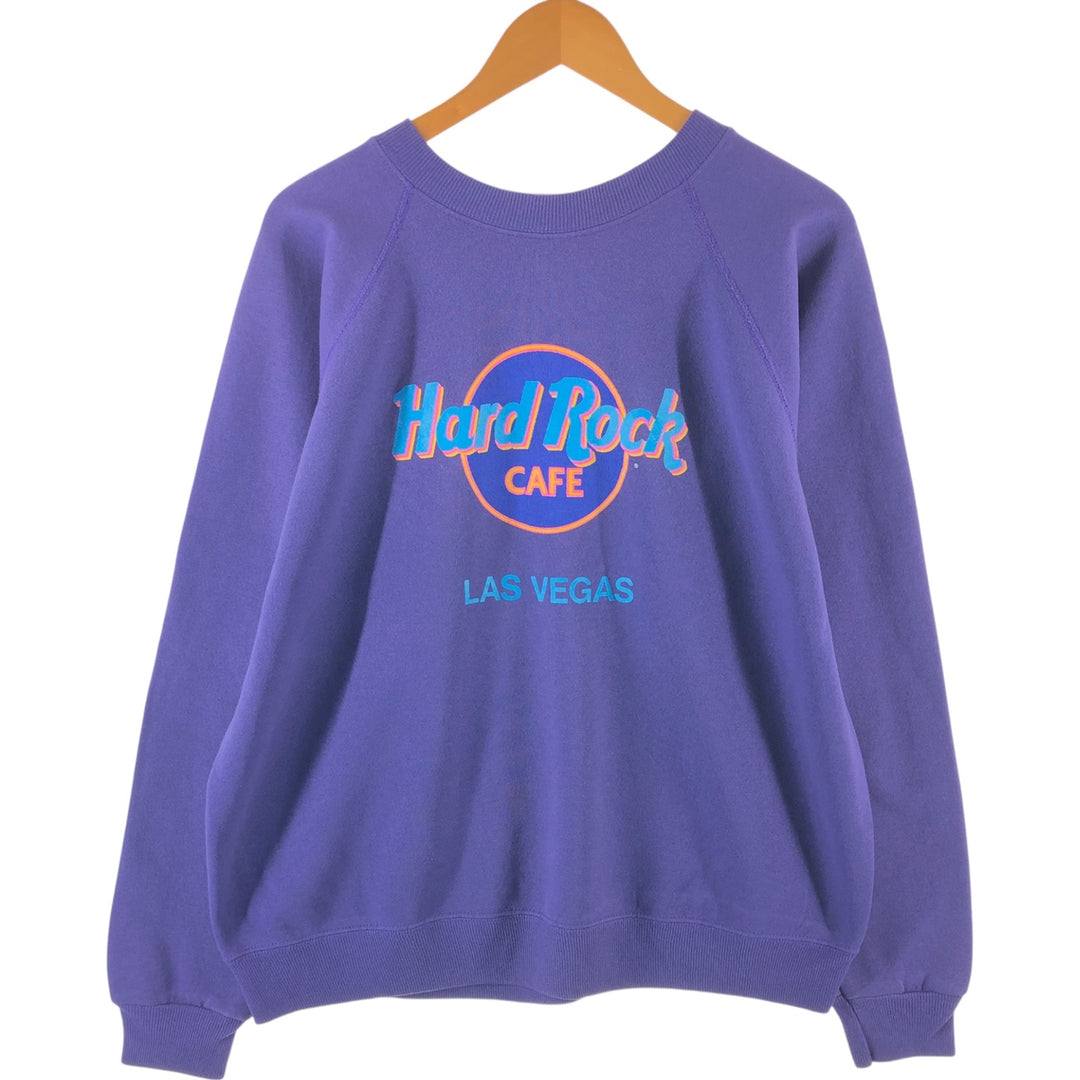 HARD ROCK CAFE Hard Rock Cafe LAS VEGAS Advertising Sweatshirt Trainer Men's L size / eaa472032