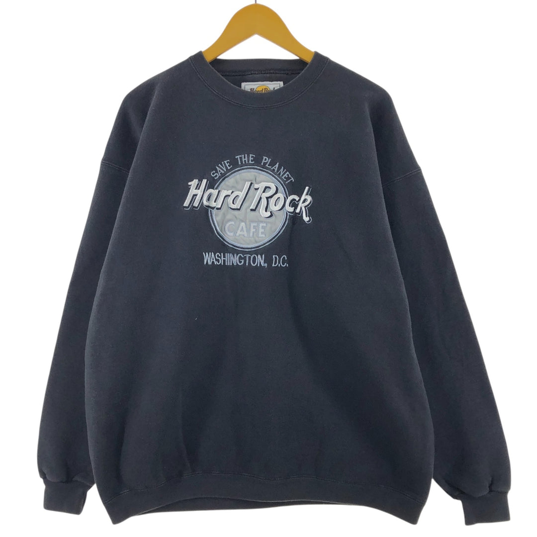 90'S Hard Rock Cafe Advertising Sweatshirt, Made in USA, Men's XL, Vintage /eaa472191