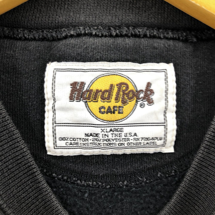 90'S Hard Rock Cafe Advertising Sweatshirt, Made in USA, Men's XL, Vintage /eaa472191