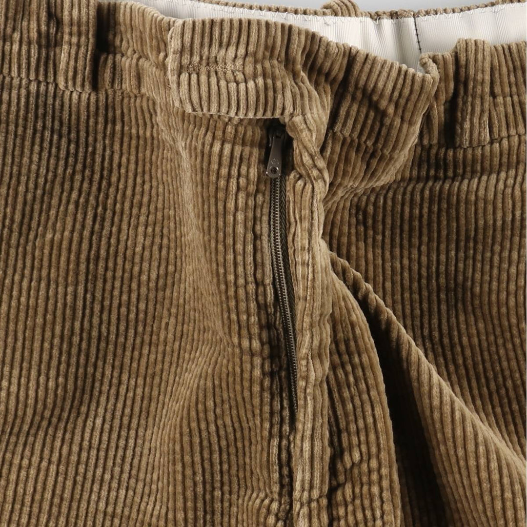 COSSERAT Wide Ribbed Corduroy Pants Made in France Men's W34 Vintage /eaa472302