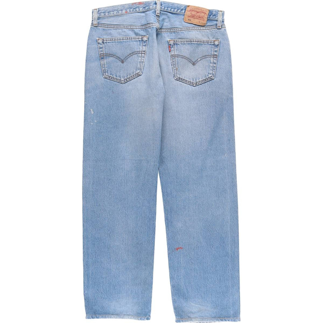 Levi's 00501-0114 Euro Model Painted Straight Denim Pants Men's W35 equivalent / eaa472305