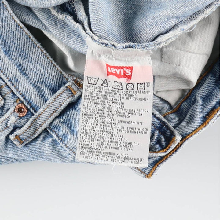 90'S Levi's 501-0106 Euro model straight denim pants for men, size w33, vintage / eaa472320