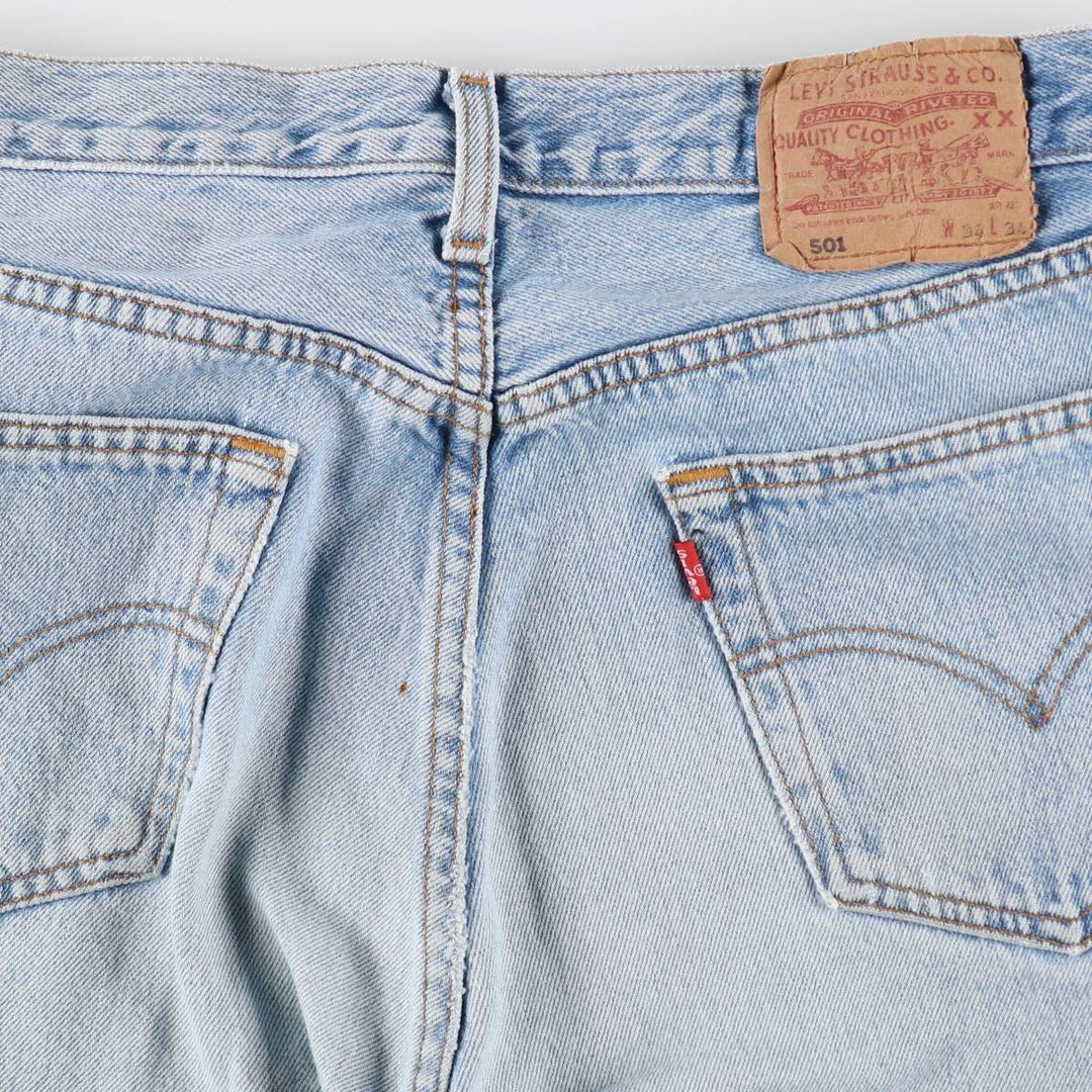 90'S Levi's 501-0106 Euro model straight denim pants for men, size w33, vintage / eaa472320