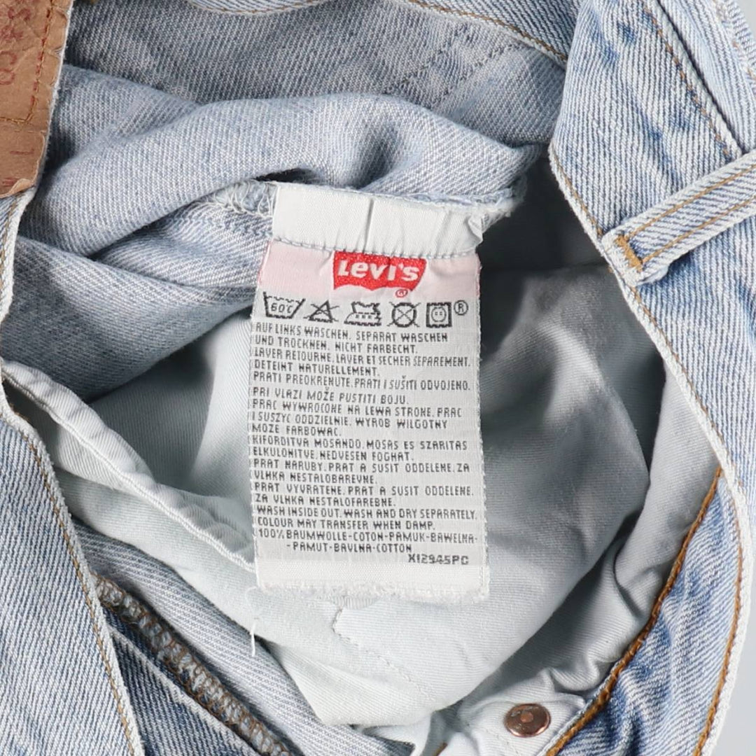 90'S Levi's 501-0104 Euro model straight denim pants for men, size W34, vintage / eaa472326