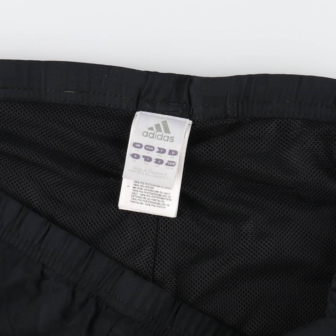 00'S Adidas warm-up pants, nylon pants, rustling pants, men's size M / eaa472345