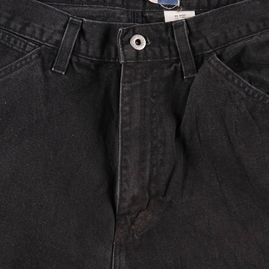 90'S GAP Old Gap Carpenter Black Denim Painter Pants Men's W32 Vintage /eaa472385