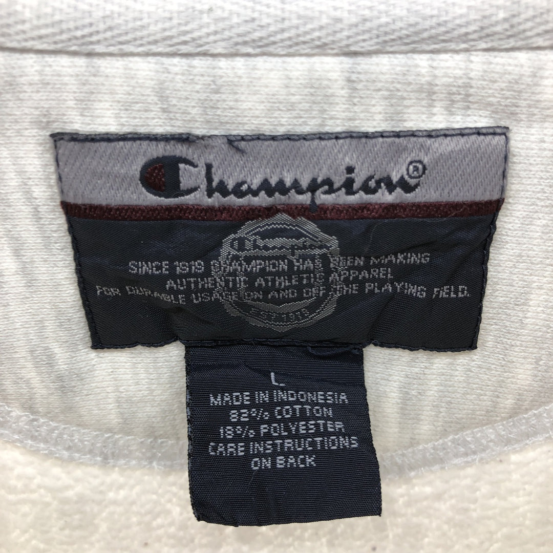 00'S Champion REVERSE WEAVE college sweatshirt, trainer, men's size L / eaa472461