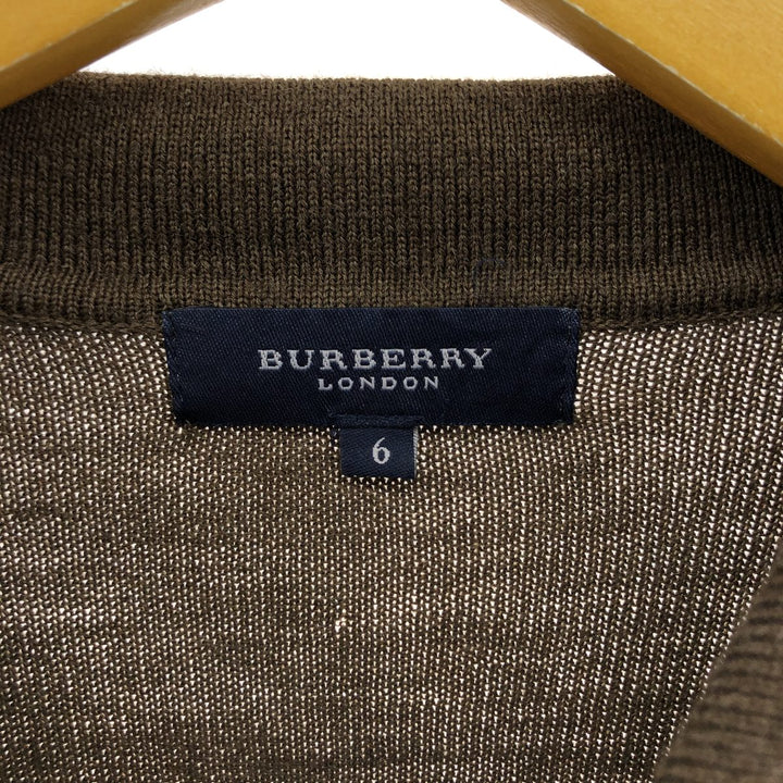 Burberry's LONDON polo knit sweater, men's XL size / eaa472462