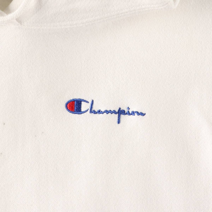Champion REVERSE WEAVE Reverse Weave Sweat Pullover Hoodie Men's L size cotton white type Vintage Second Hand