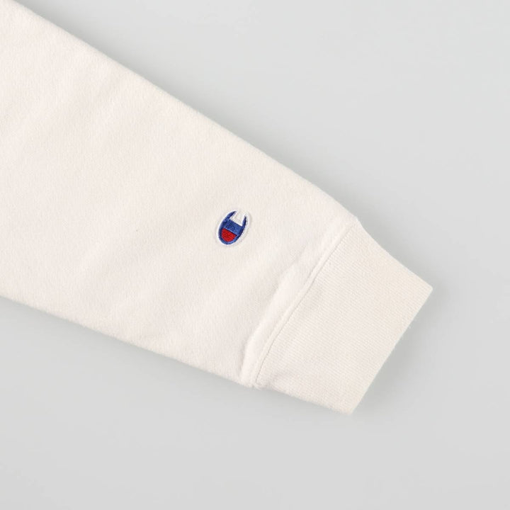 Champion REVERSE WEAVE Reverse Weave Sweat Pullover Hoodie Men's L size cotton white type Vintage Second Hand
