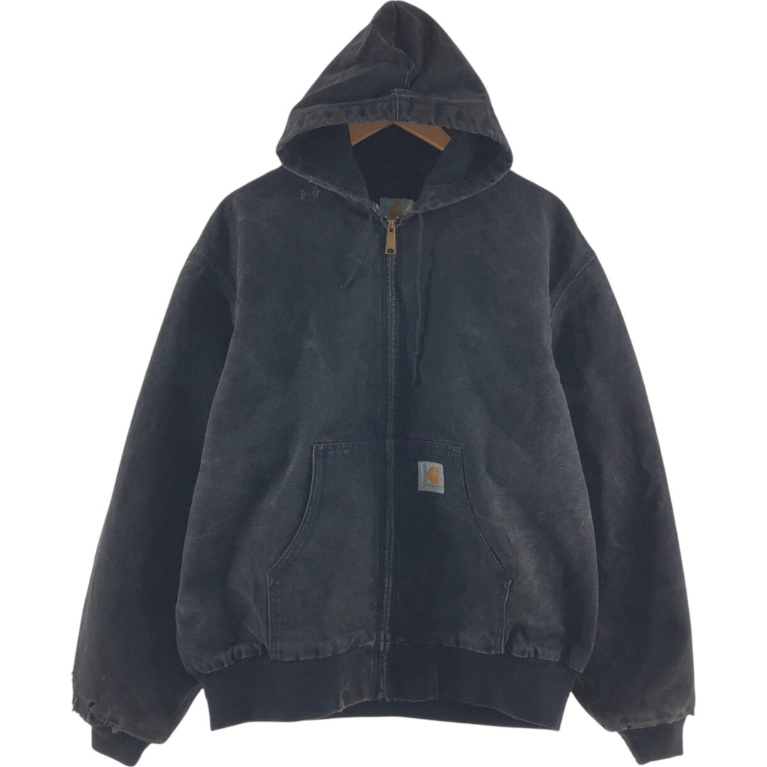 90'S Carhartt Active Jacket Duck Full Zip Parka Made in USA Men's XXL Vintage /eaa472591