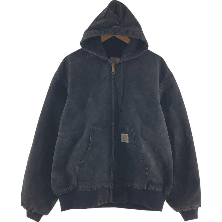 90'S Carhartt Active Jacket Duck Full Zip Parka Made in USA Men's XXL Vintage /eaa472591