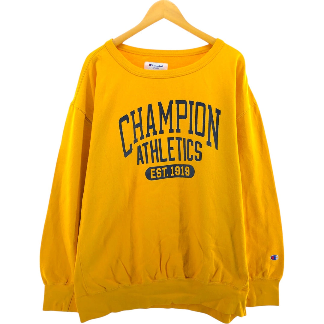 Champion Authentic Printed Sweatshirt, Men's XXL / eaa472668