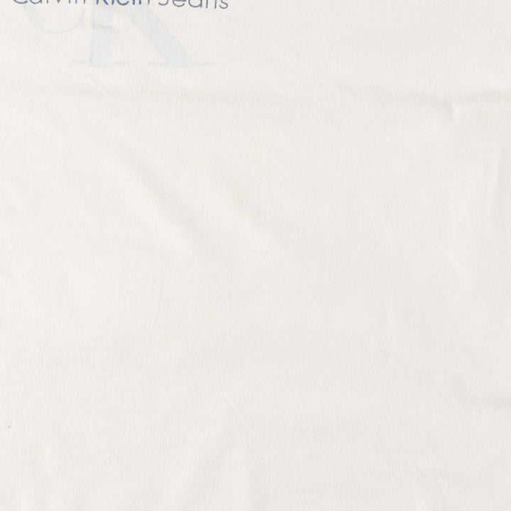 90s~00'S Calvin Klein short sleeve logo T-shirt made in USA men's size L vintage /eaa472767
