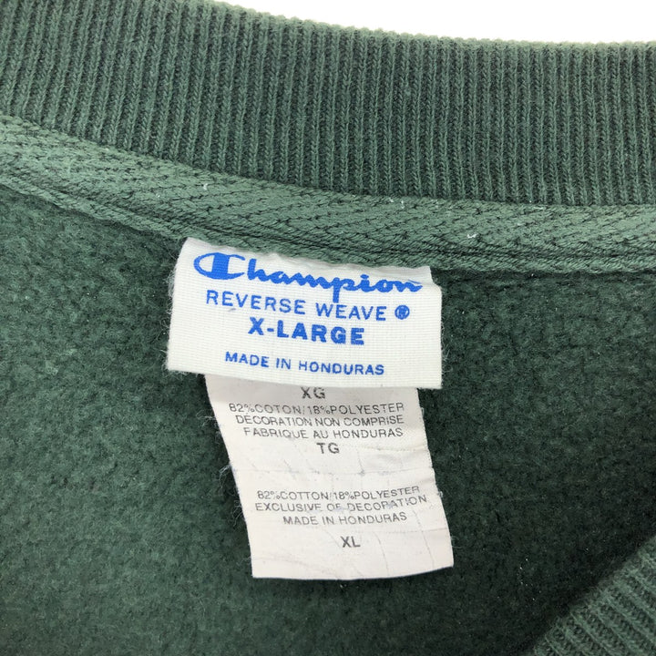 Champion Reverse Weave Replica Single Color Tag, No Eyes, Plain Blank Sweatshirt, Sweatshirt, Men's XL Size /eaa472900