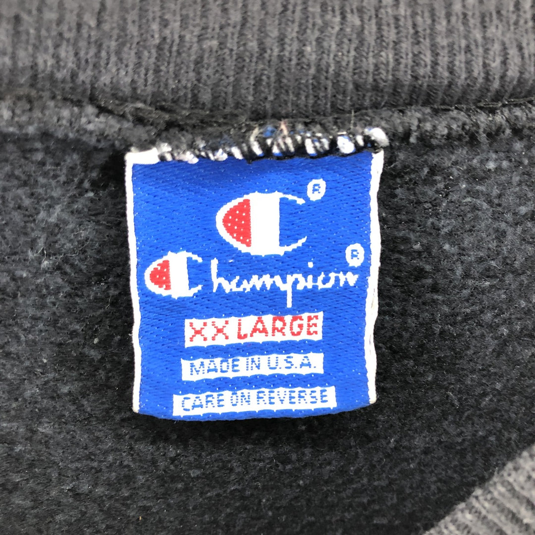 90'S Champion Logo Sweatshirt, Made in USA, Men's XXL, Vintage /eaa472932