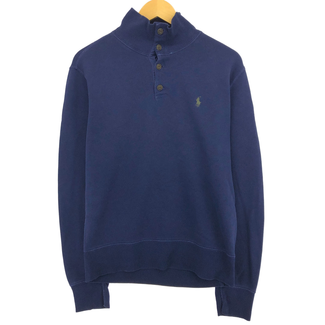 Ralph Lauren POLO by Ralph Lauren Half-button sweatshirt, men's M size / eaa472938