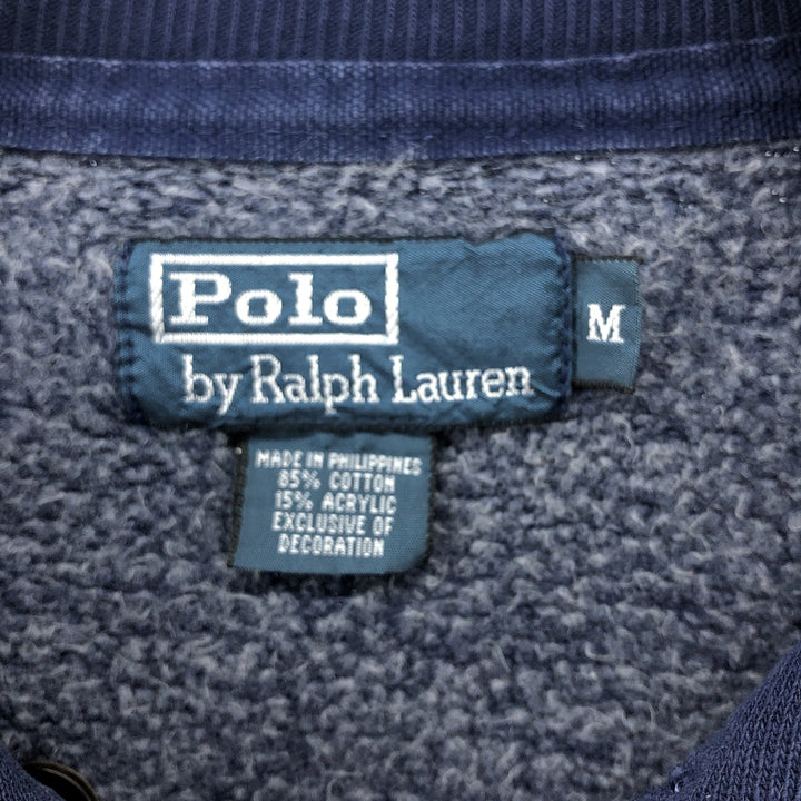 Ralph Lauren POLO by Ralph Lauren Half-button sweatshirt, men's M size / eaa472938