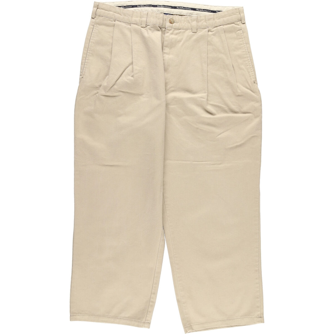 Ralph Lauren POLO RALPH LAUREN Two-pleat chino pants for men, size W34 equivalent / eaa473068